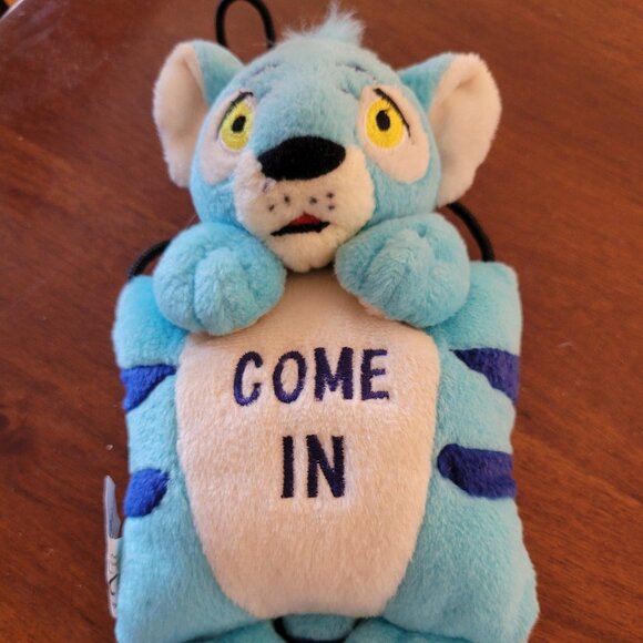 Mattel Other - Rare Neopets Blue Kougra Plushie Door Hanger 2003. Plush is still Fluffy and puf